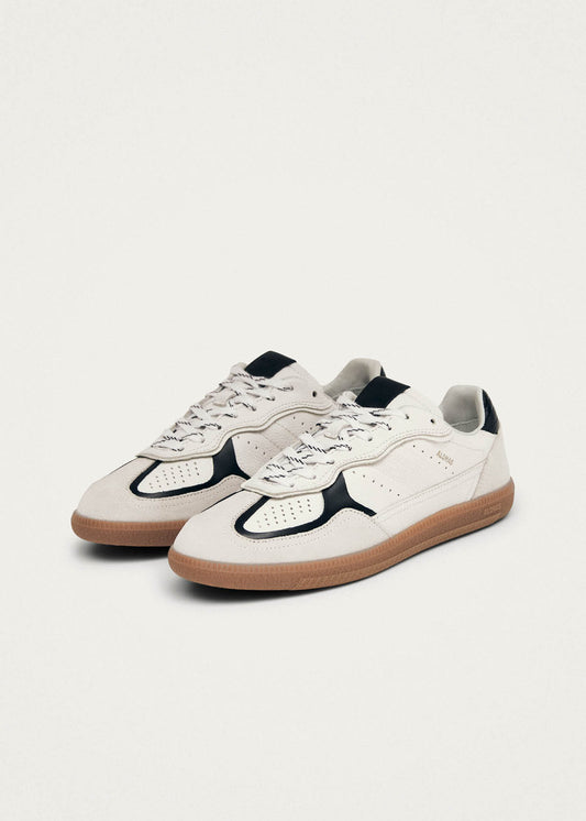 Tb.490 Rife Grain White Black Leather Sneakers-image