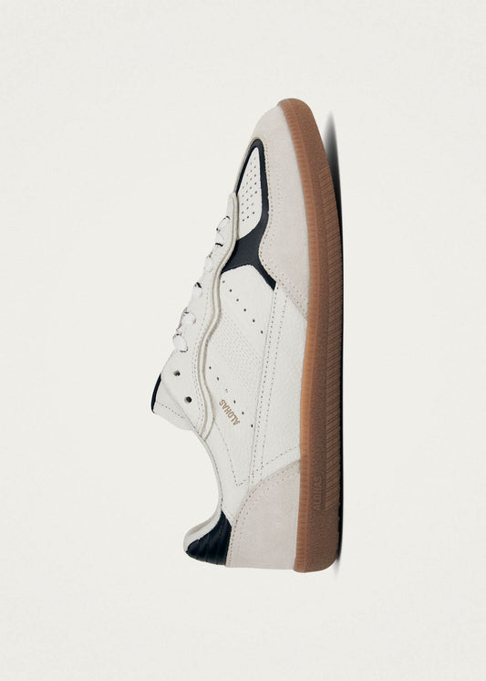 Tb.490 Rife Grain White Black Leather Sneakers-image