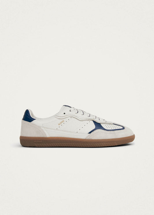 Tb.490 Rife Grain White Navy Leather Sneakers-image