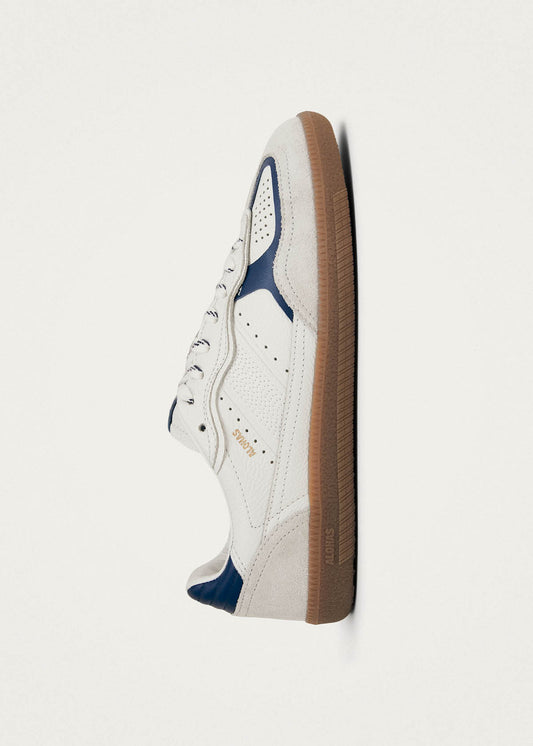 Tb.490 Rife Grain White Navy Leather Sneakers-image