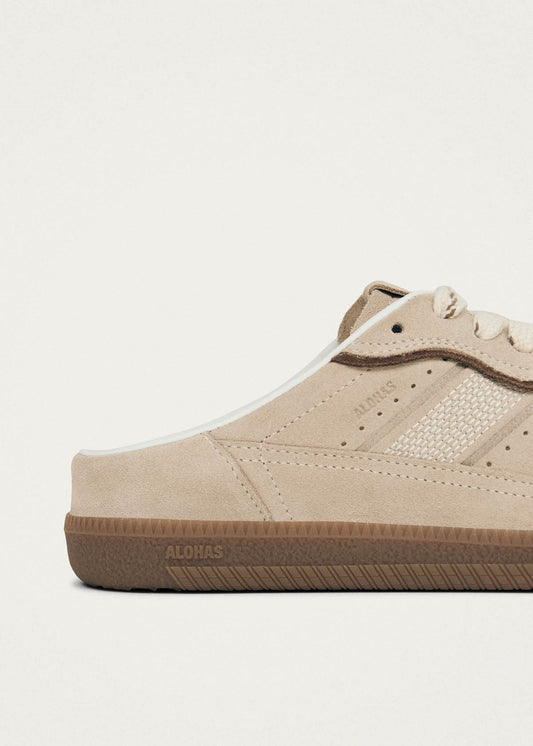 Tb.490 Mule Cream Leather Sneakers-image