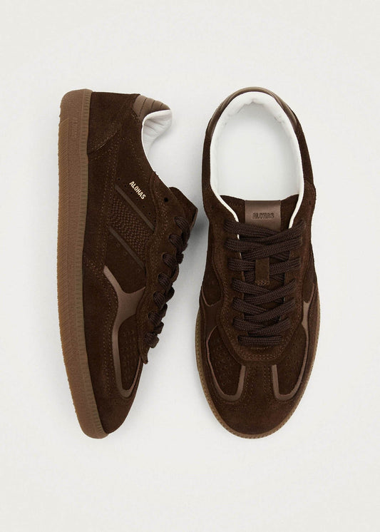 Tb.490 Rife Chocolate Brown Leather Sneakers-image