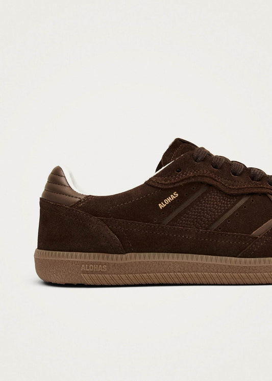 Tb.490 Rife Chocolate Brown Leather Sneakers-image