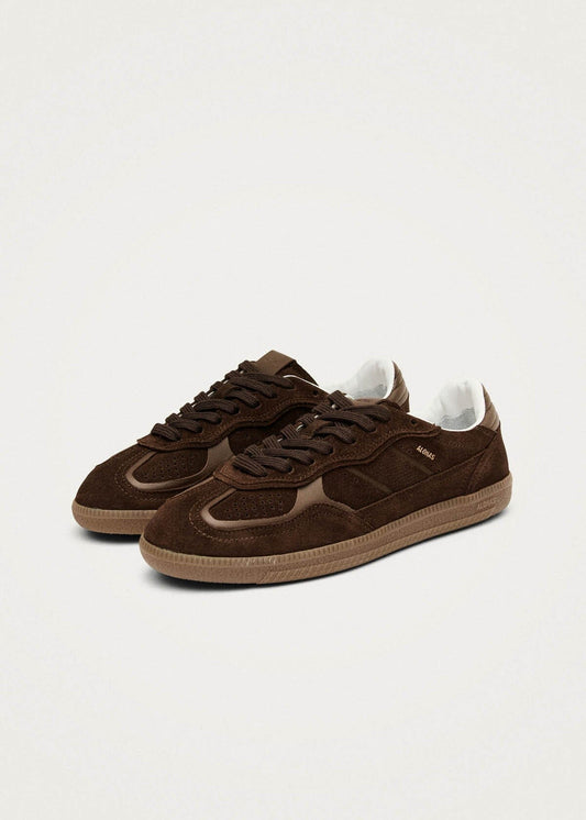 Tb.490 Rife Chocolate Brown Leather Sneakers-image