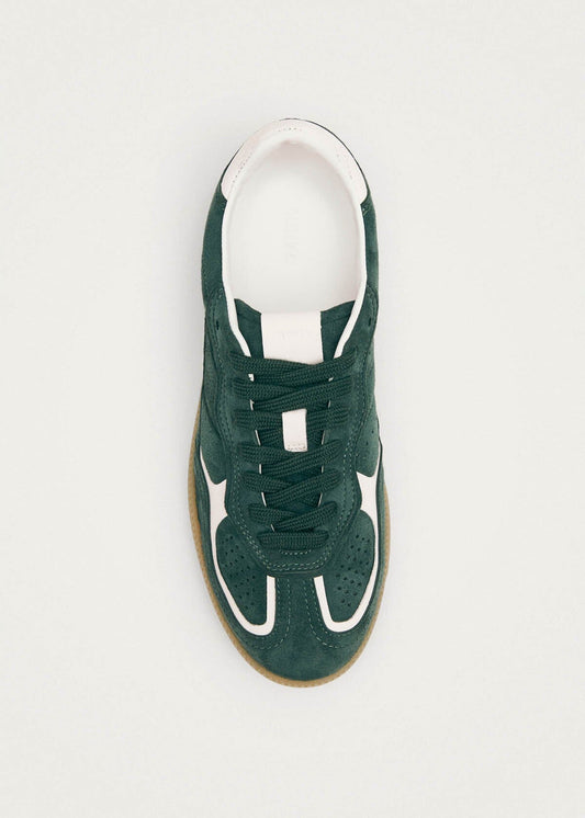 Tb.490 Rife Forest Green Leather Sneakers-image