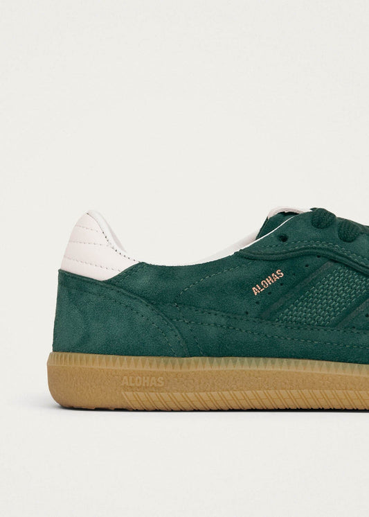 Tb.490 Rife Forest Green Leather Sneakers-image
