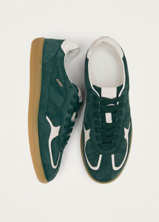 Tb.490 Rife Forest Green Leather Sneakers-image