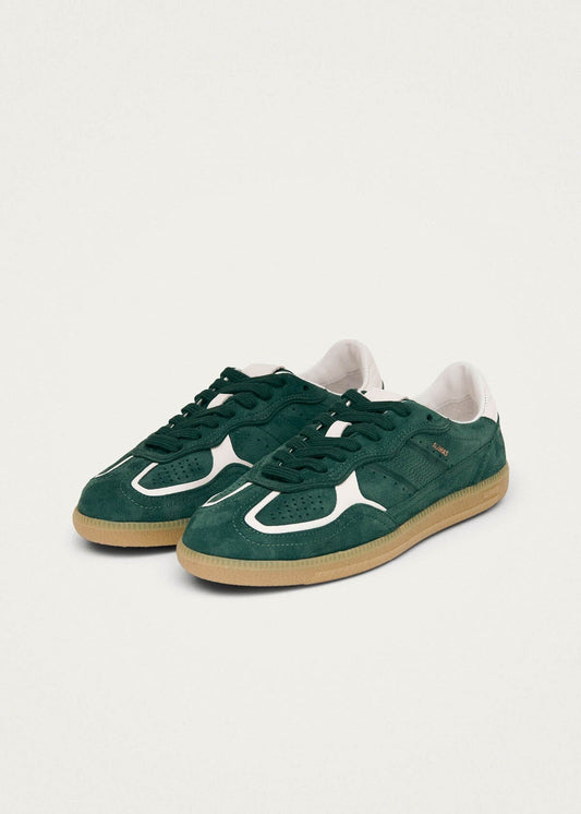 Tb.490 Rife Forest Green Leather Sneakers-image