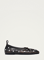 all studs vintage effect brown